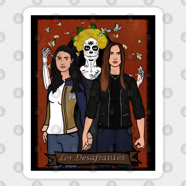 Juliantina - The Defiant Ones (Spanish) Sticker by Daburninator22